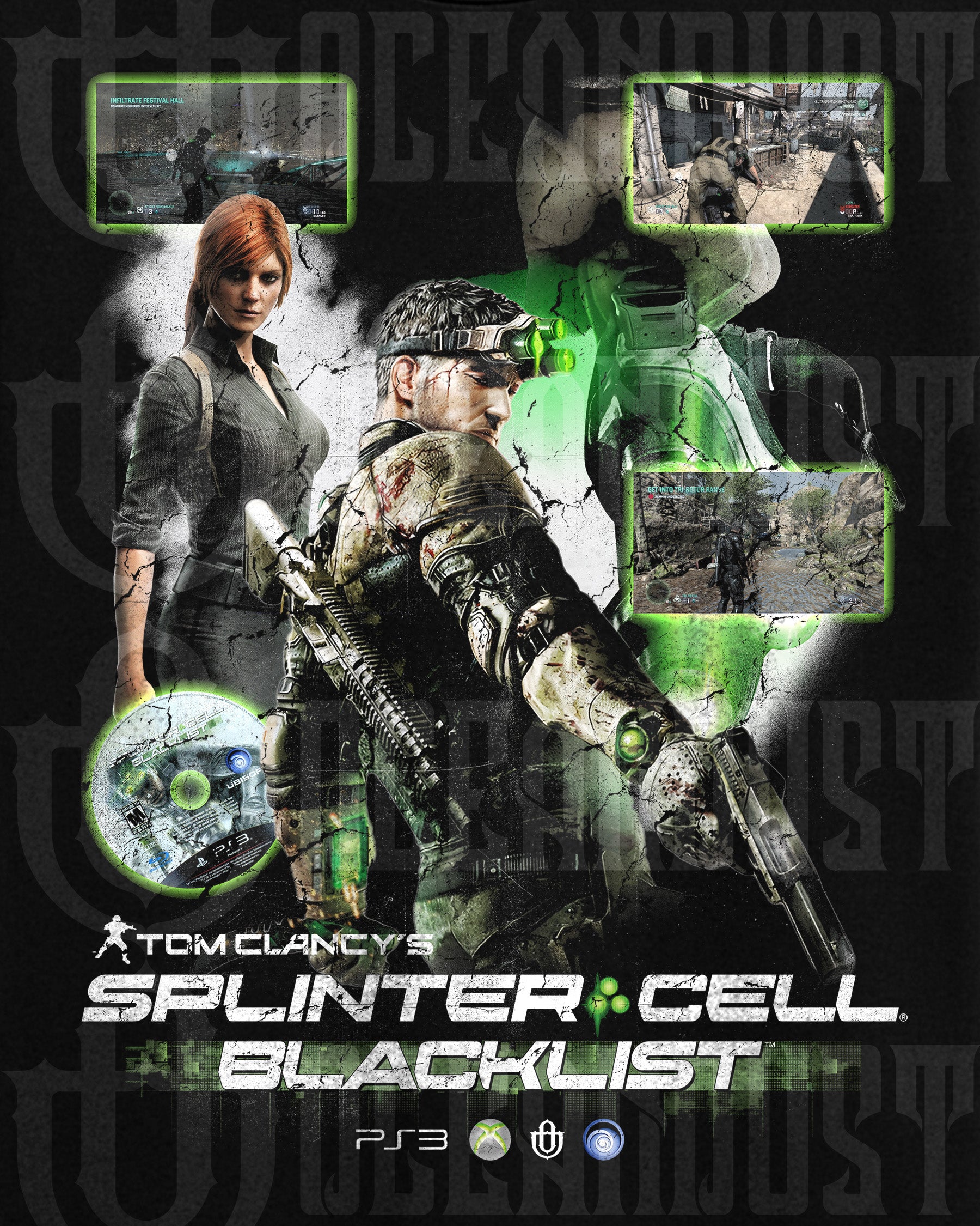 Video Games 'Tom Clancy's Splinter Cell: Blacklist' T-Shirt